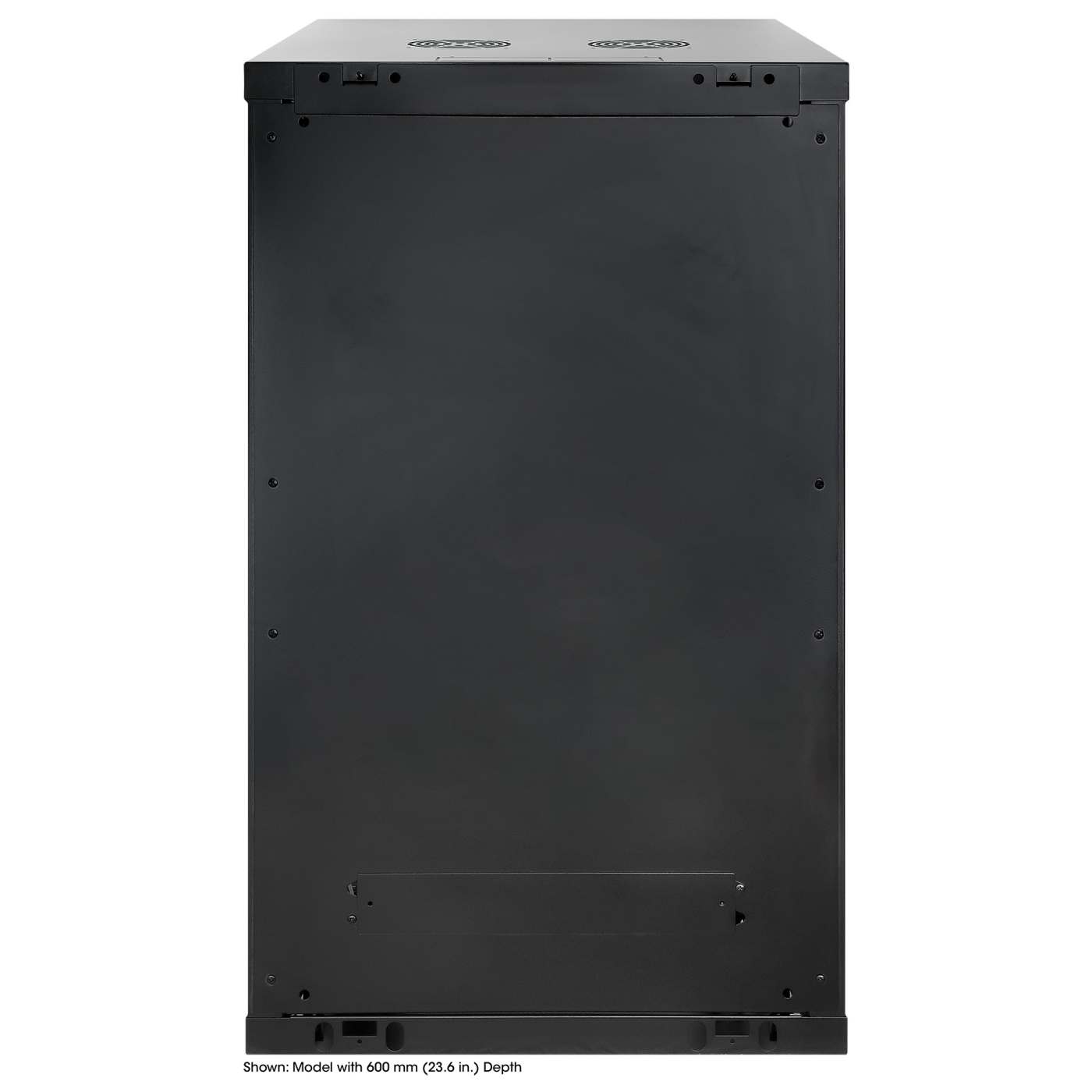 19" Wallmount Cabinet, 20U, 450 mm (17.7 in.) Depth, Black Image 4