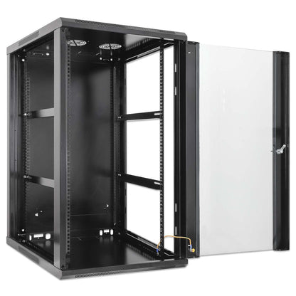 19" Wallmount Cabinet, 20U, 600 mm (23.6 in.) Depth, Black Image 6