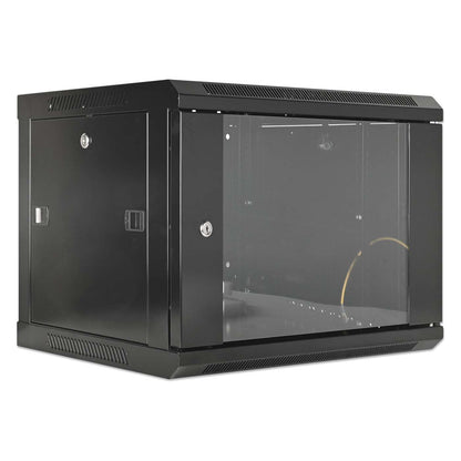 19" Wallmount Cabinet, 6U, 450 mm (17.7 in.) Depth, Black Image 2