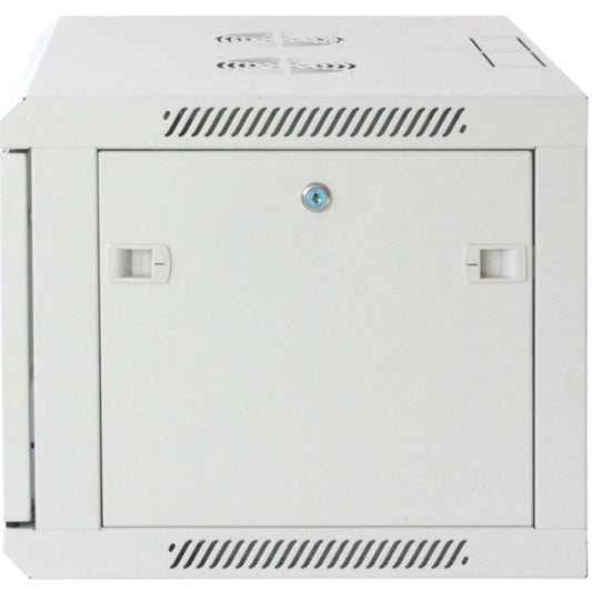 19" Wallmount Cabinet, 6U, 450 mm (17.7 in.) Depth, Gray Image 1