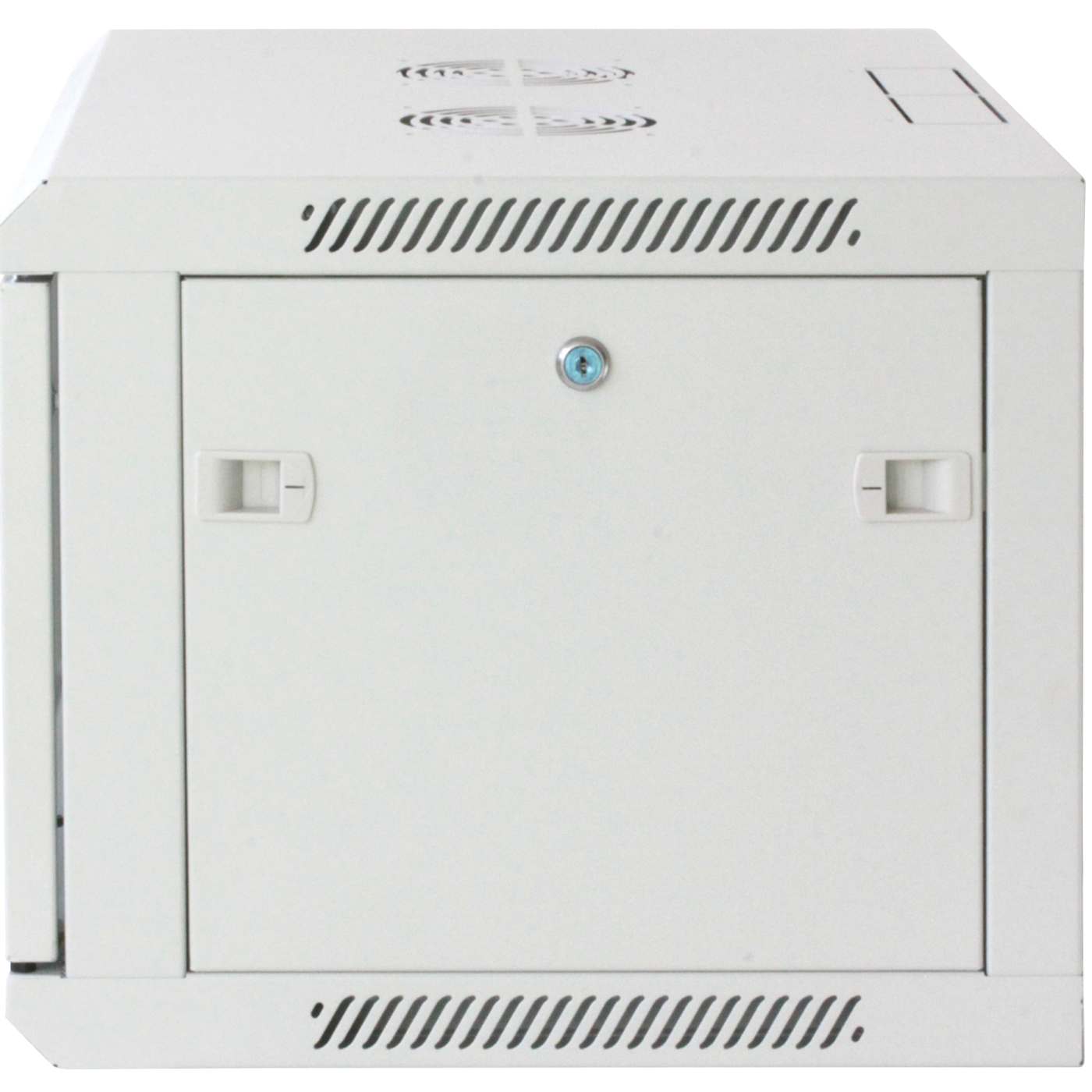 19" Wallmount Cabinet, 6U, 450 mm (17.7 in.) Depth, Gray Image 1