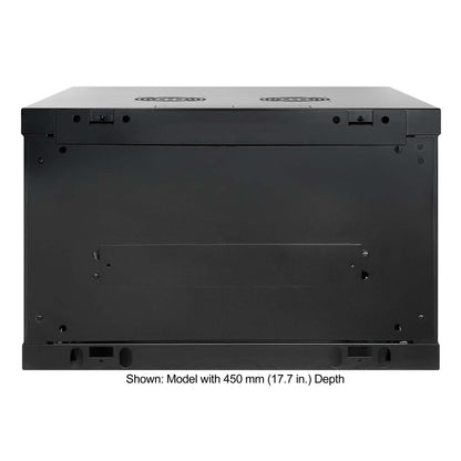 19" Wallmount Cabinet, 6U, 600 mm (23.6 in.) Depth, Black Image 4