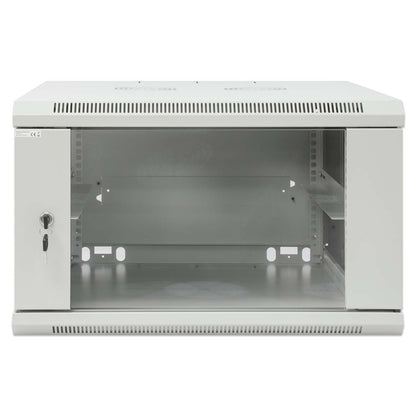 19" Wallmount Cabinet, 6U, 600 mm (23.6 in.) Depth, Gray Image 3