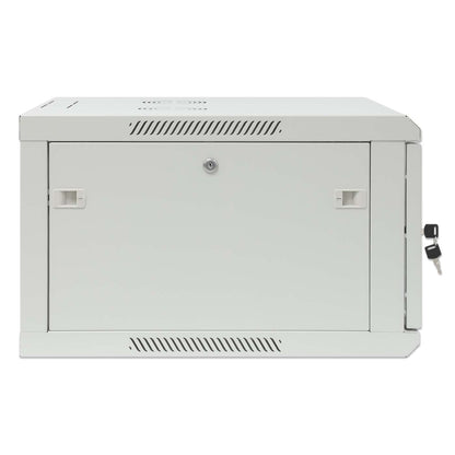 19" Wallmount Cabinet, 6U, 600 mm (23.6 in.) Depth, Gray Image 5