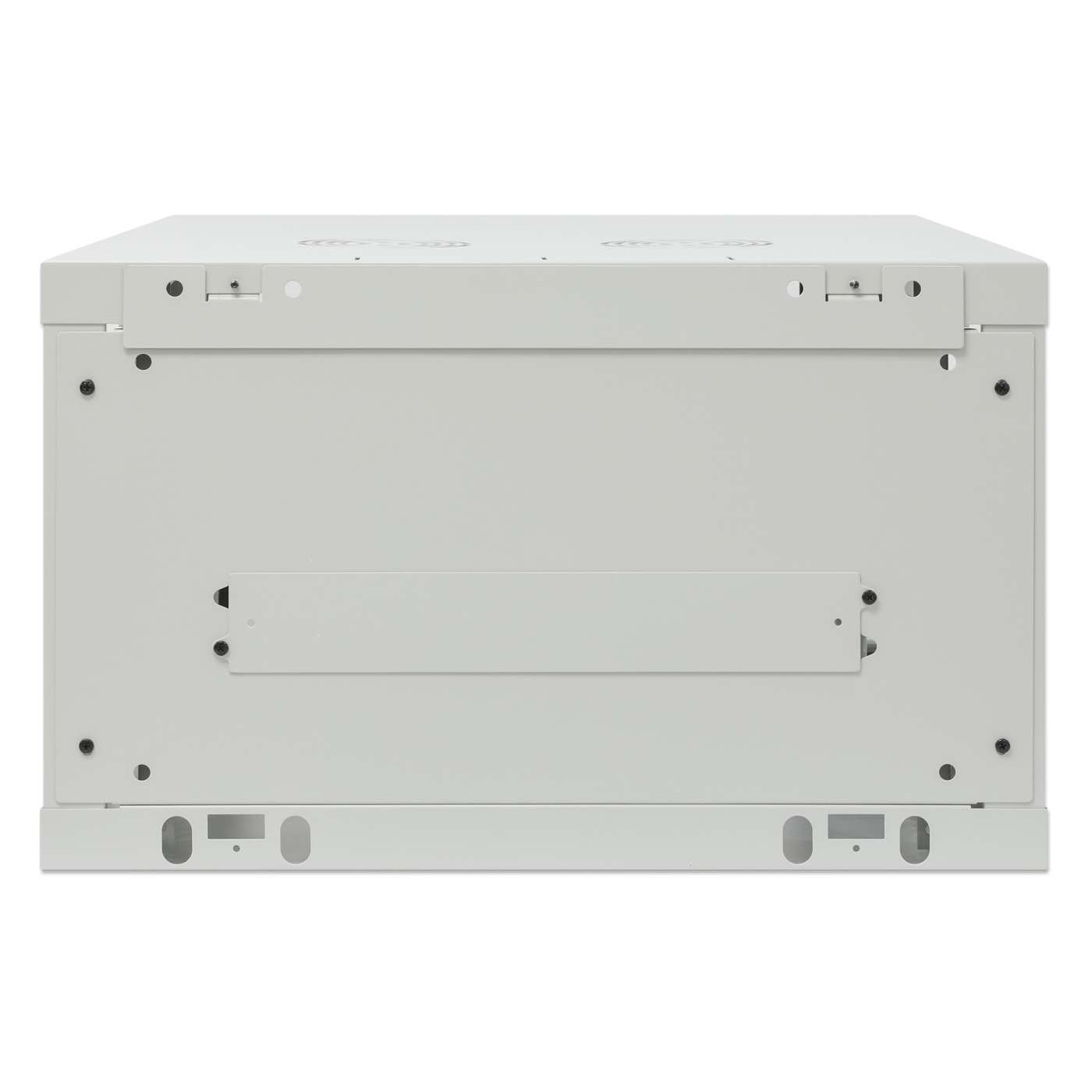 19" Wallmount Cabinet, 6U, 600 mm (23.6 in.) Depth, Gray Image 7