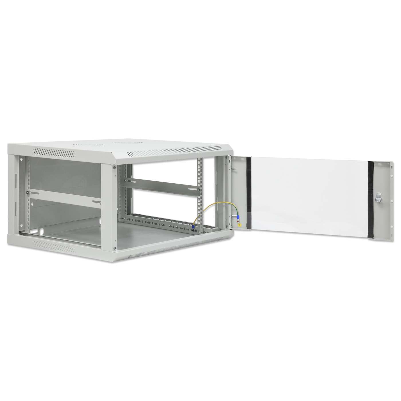 19" Wallmount Cabinet, 6U, 600 mm (23.6 in.) Depth, Gray Image 8