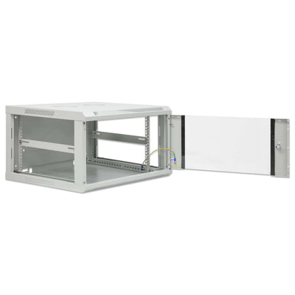 19" Wallmount Cabinet, 6U, 600 mm (23.6 in.) Depth, Gray Image 8