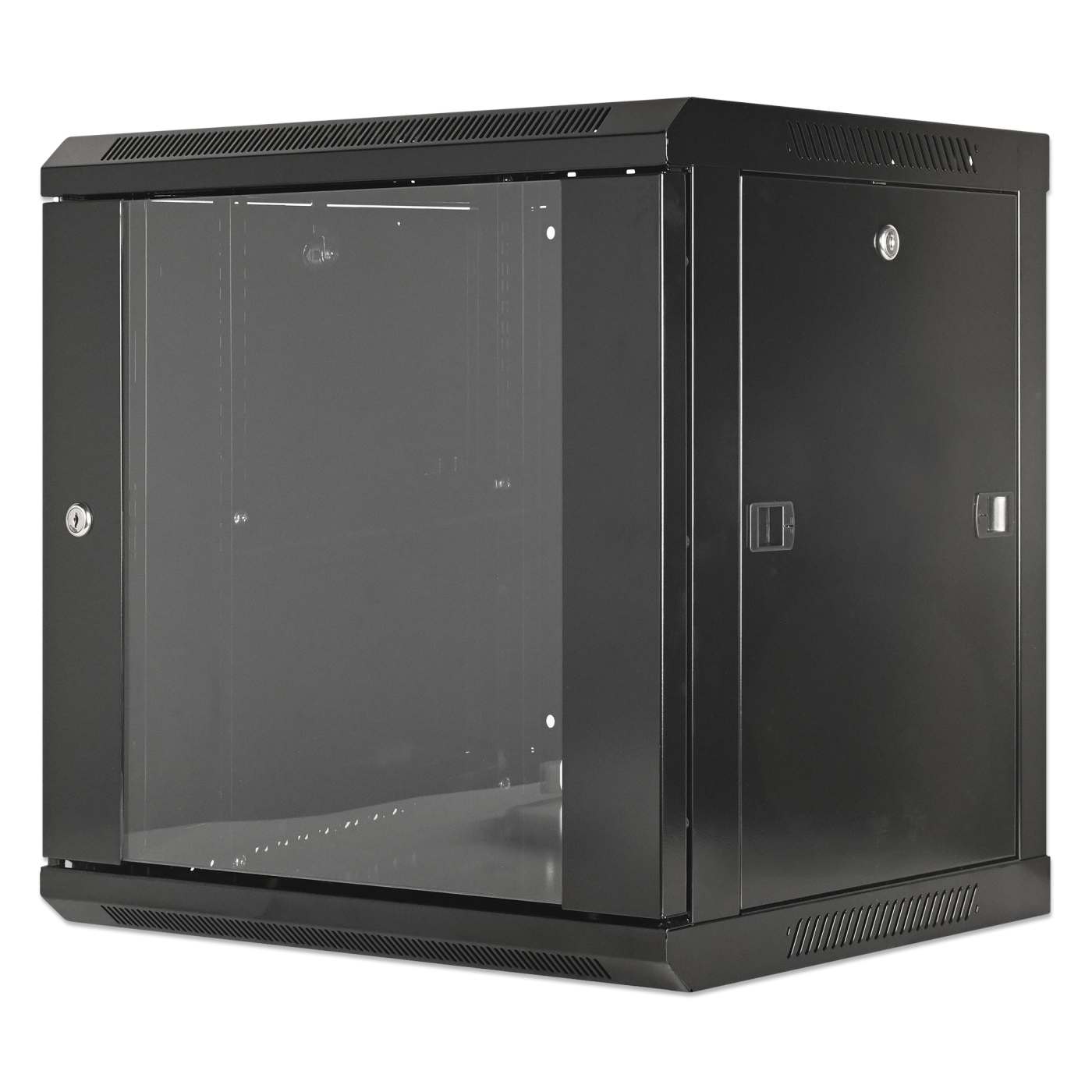 19" Wallmount Cabinet, 9U, 450 mm (17.7 in.) Depth, Black Image 1
