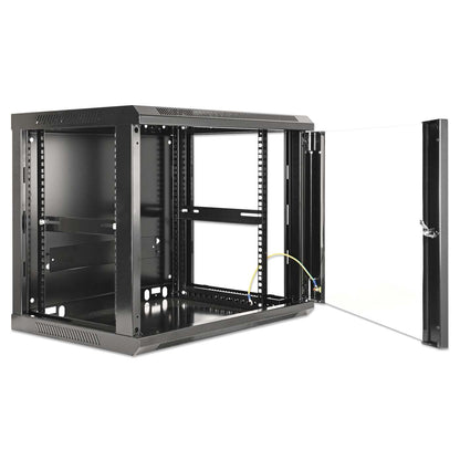 19" Wallmount Cabinet, 9U, 450 mm (17.7 in.) Depth, Black Image 5