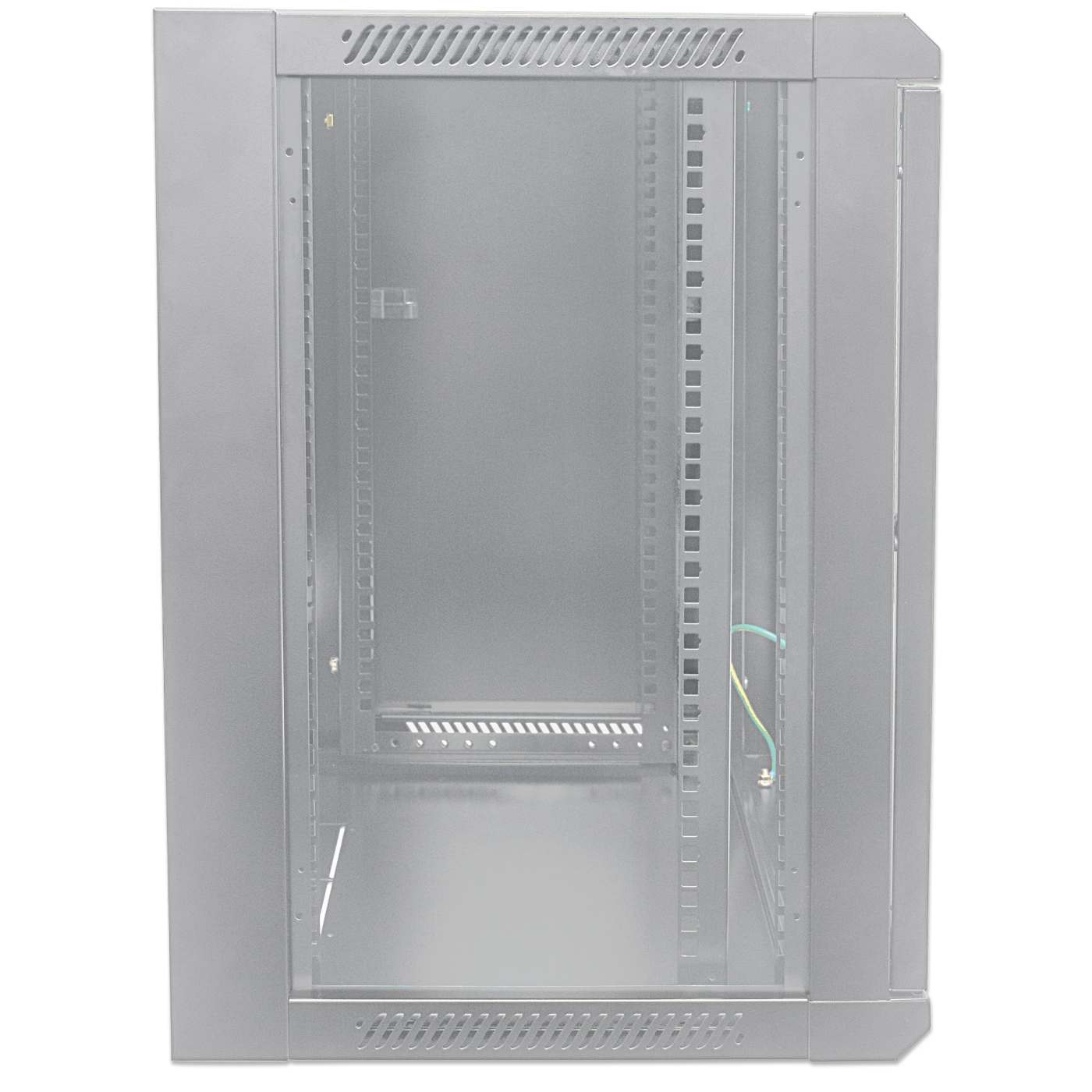 19" Wallmount Cabinet, 9U, 450 mm (17.7 in.) Depth, Gray Image 5