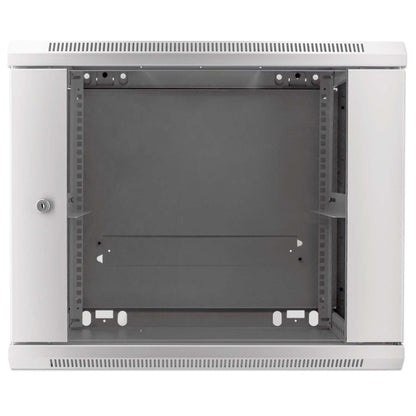 19" Wallmount Cabinet, 9U, 450 mm (17.7 in.) Depth, Gray Image 3
