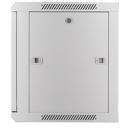19" Wallmount Cabinet, 9U, 450 mm (17.7 in.) Depth, Gray Image 4