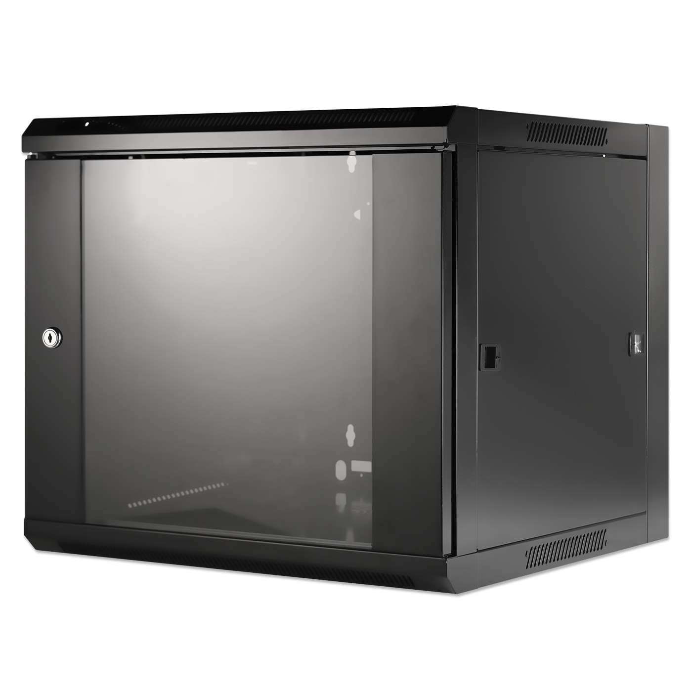 19" Wallmount Cabinet, 9U, 600 mm (23.6 in.) Depth, Black Image 1