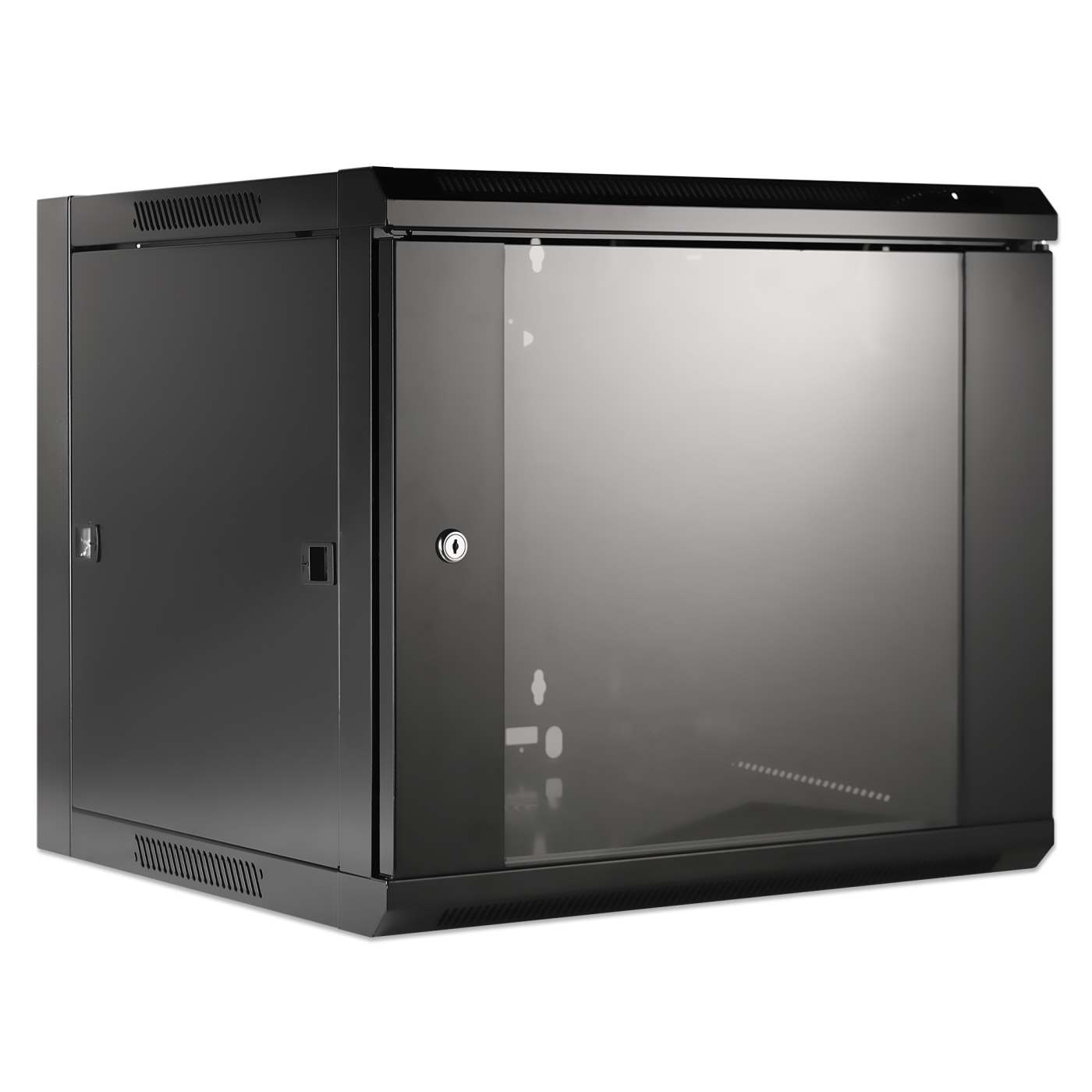19" Wallmount Cabinet, 9U, 600 mm (23.6 in.) Depth, Black Image 2