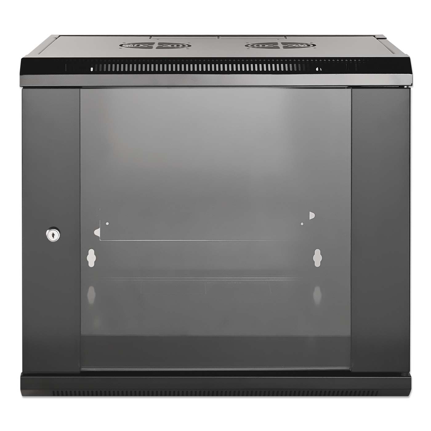 19" Wallmount Cabinet, 9U, 600 mm (23.6 in.) Depth, Black Image 3