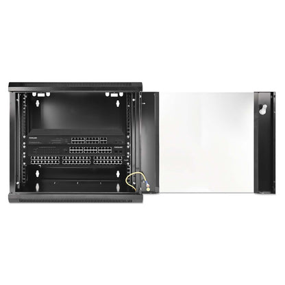 19" Wallmount Cabinet, 9U, 600 mm (23.6 in.) Depth, Black Image 5