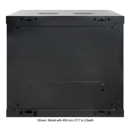 19" Wallmount Cabinet, 9U, 600 mm (23.6 in.) Depth, Black Image 4