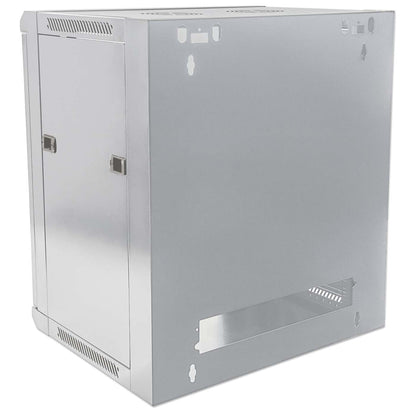 19" Wallmount Cabinet, 9U, 600 mm (23.6 in.) Depth, Gray Image 7