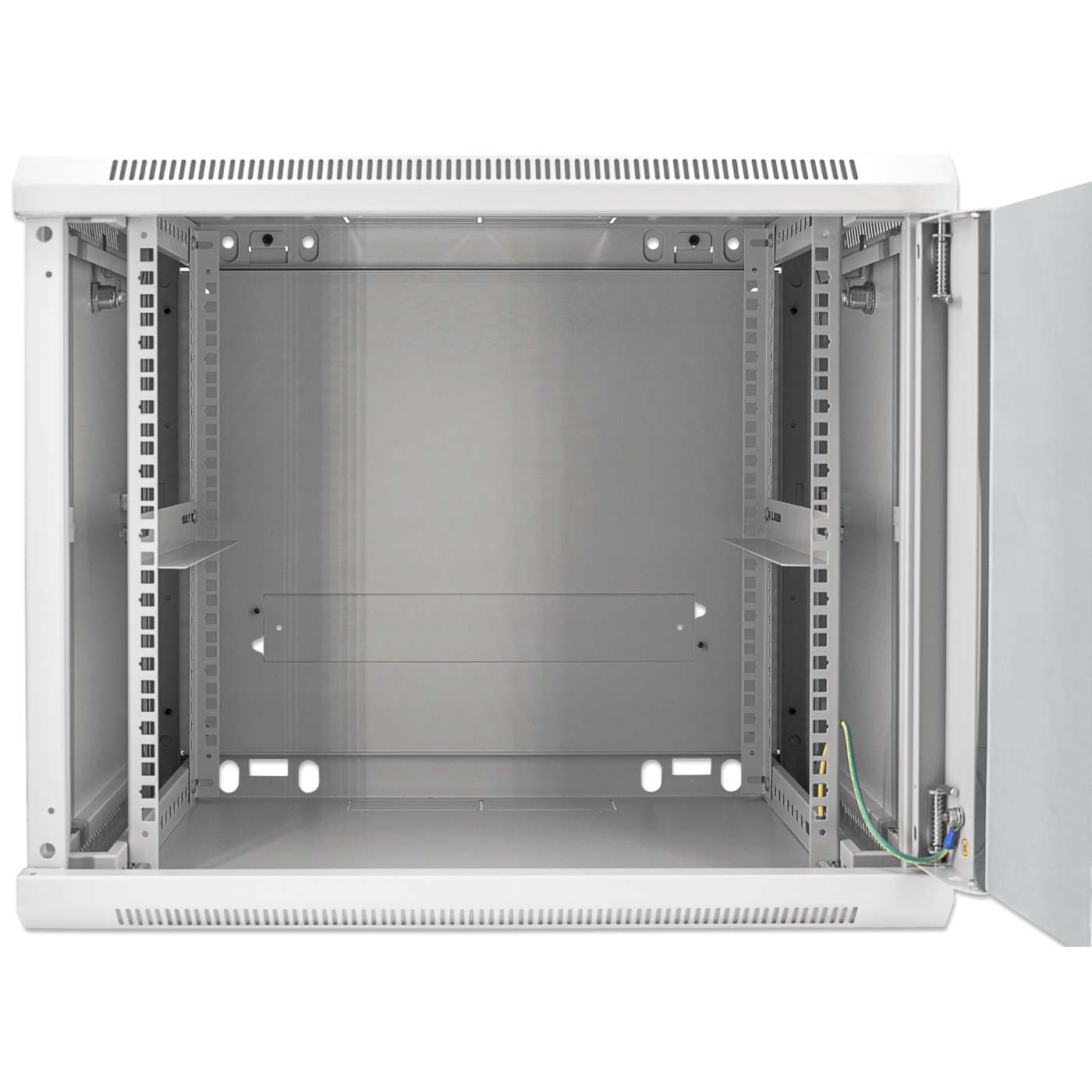19" Wallmount Cabinet, 9U, 600 mm (23.6 in.) Depth, Gray Image 6
