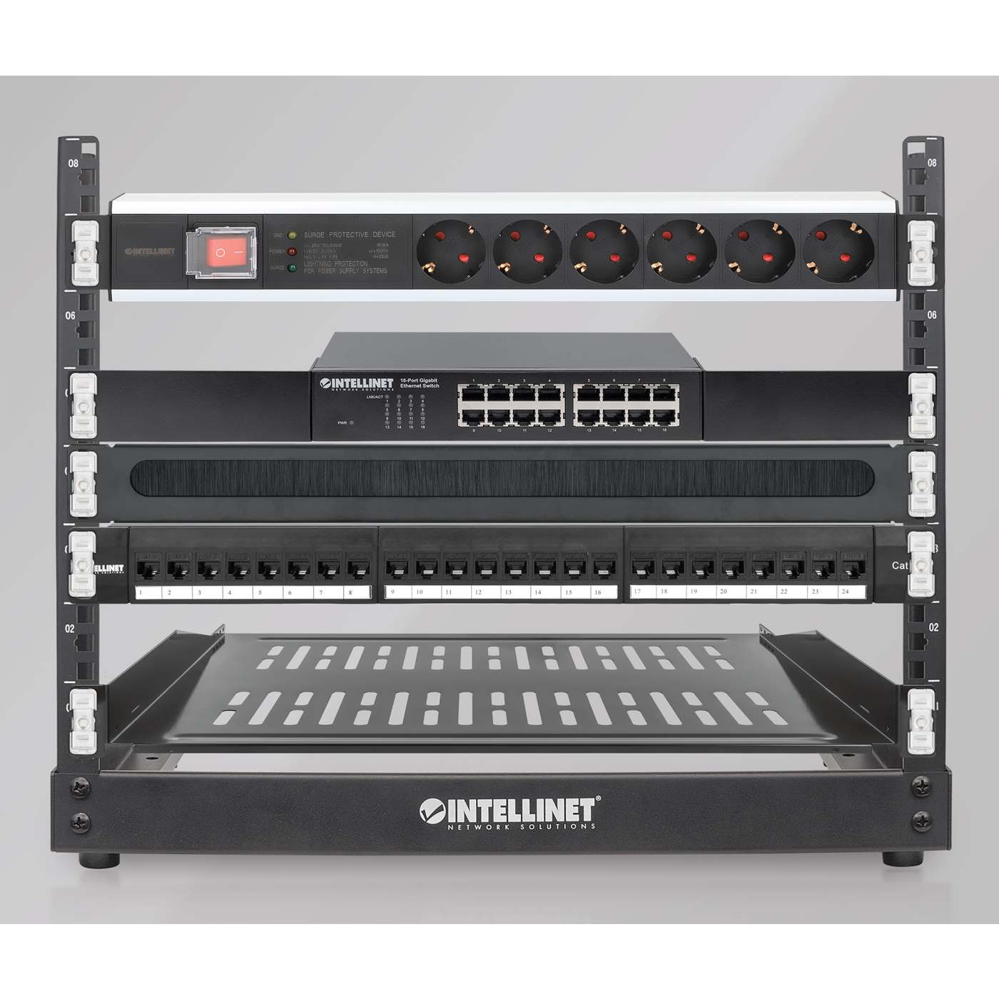 1U Tool-Free Rack Mount Clip, 12-Pack Image 7