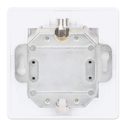 2-Port Cat6 10G Shielded RJ45 Wall Plate Image 5