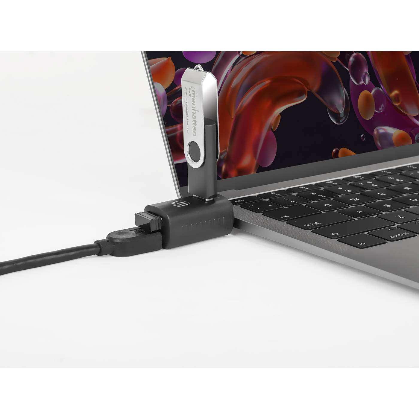 3-Port USB 3.0 / 2.0 Type-C Combo Mini Hub Image 3