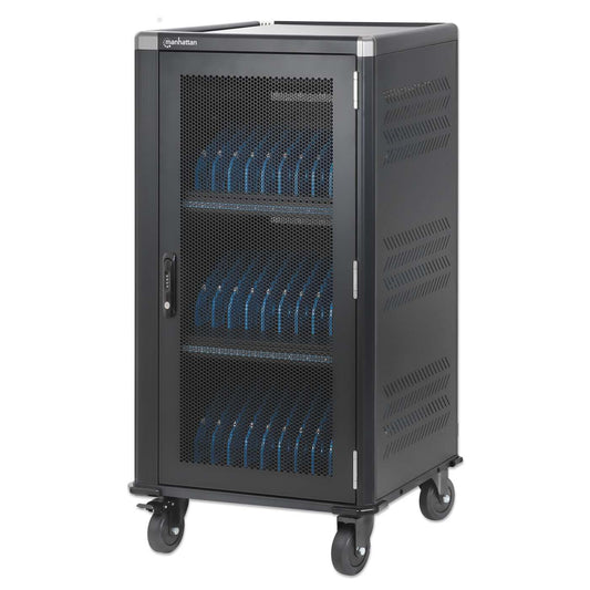 30-Port USB-C Charging Cart - 1920 W Image 1