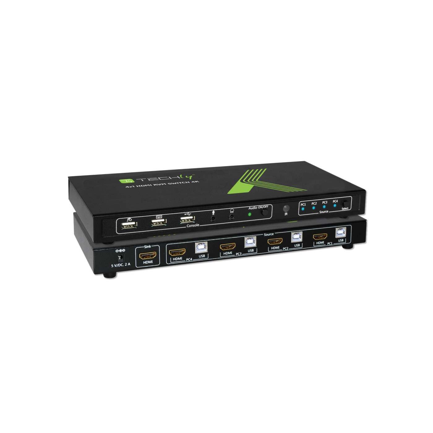 4-Port HDMI KVM Switch 4K@30Hz Image 1