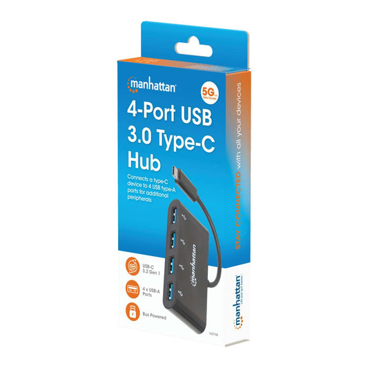 4-Port USB 3.0 Type-C Hub Packaging Image 2