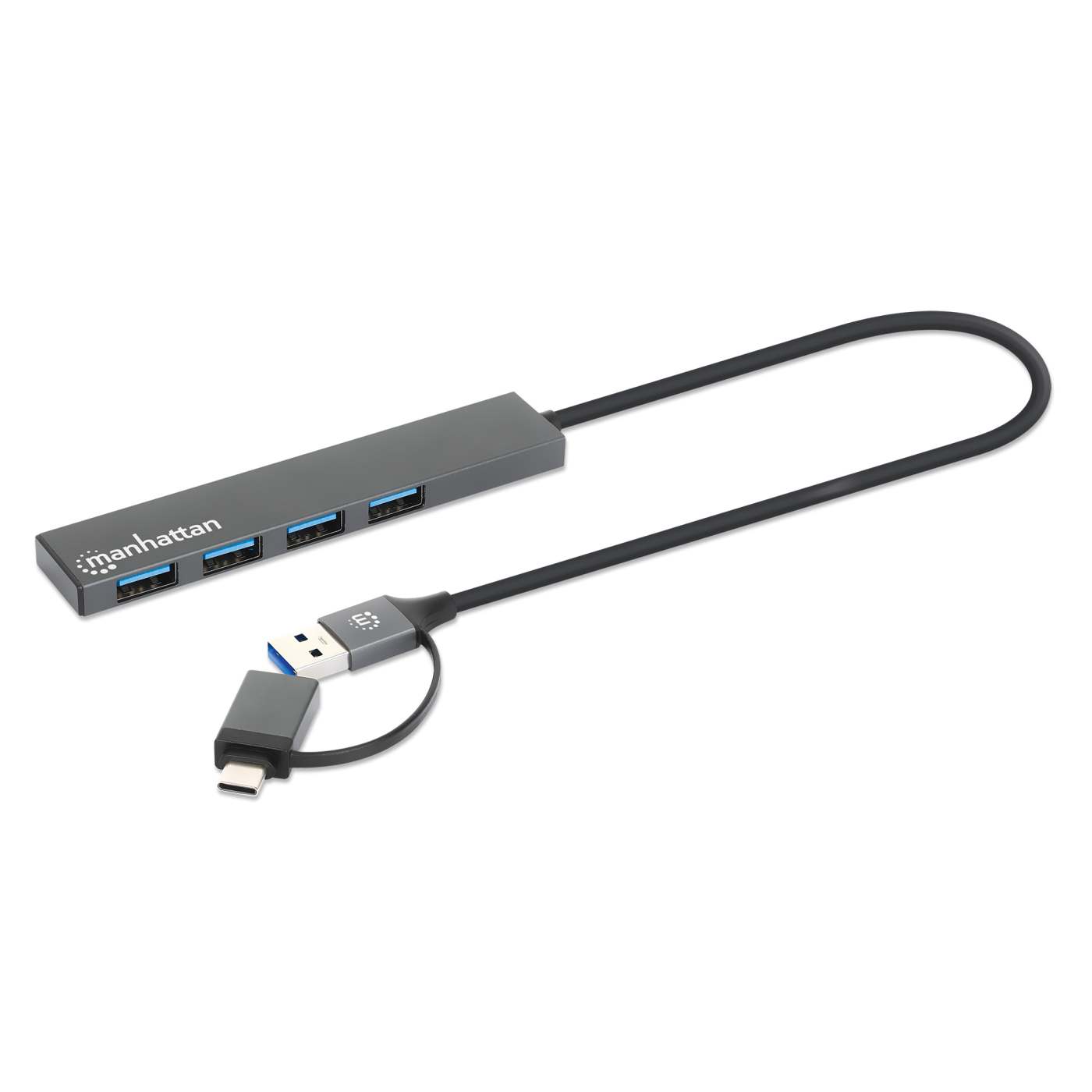 4-Port USB 3.0 Type-C / Type-A Combo Hub Image 3