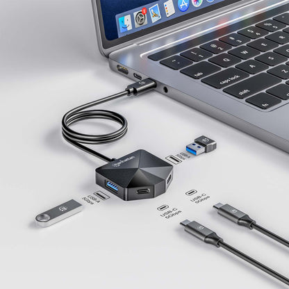 4-Port USB 3.0 Type-C / Type-A Combo Hub 2x2 Image 3