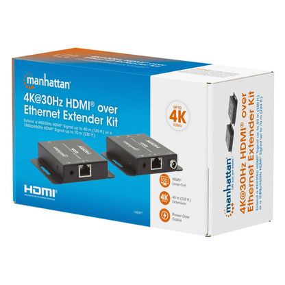 4K@30Hz HDMI over Ethernet Extender Kit Packaging Image 2