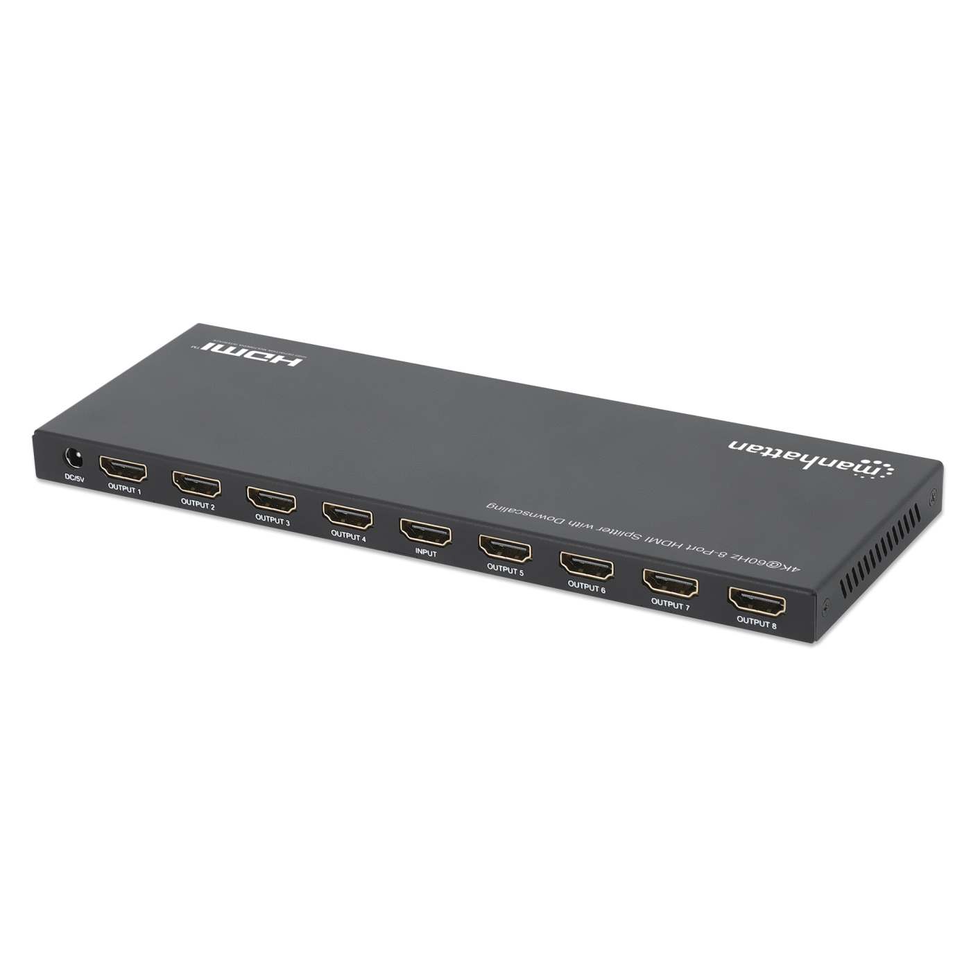 4K@60Hz 8-Port HDMI Splitter with Downscaling Image 6