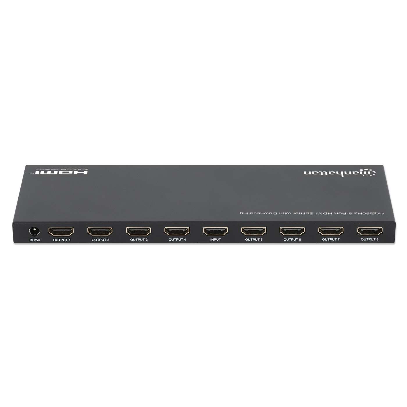 4K@60Hz 8-Port HDMI Splitter with Downscaling Image 8