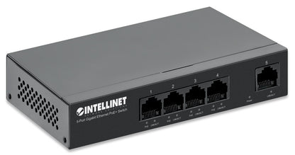 5-Port Gigabit Ethernet PoE+ Switch