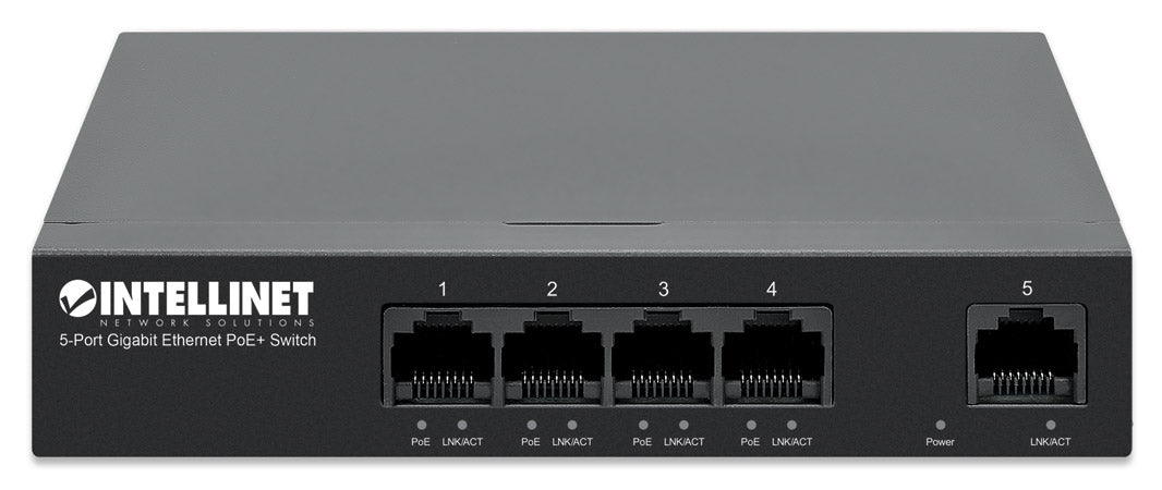 5-Port Gigabit Ethernet PoE+ Switch