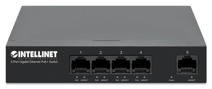 5-Port Gigabit Ethernet PoE+ Switch
