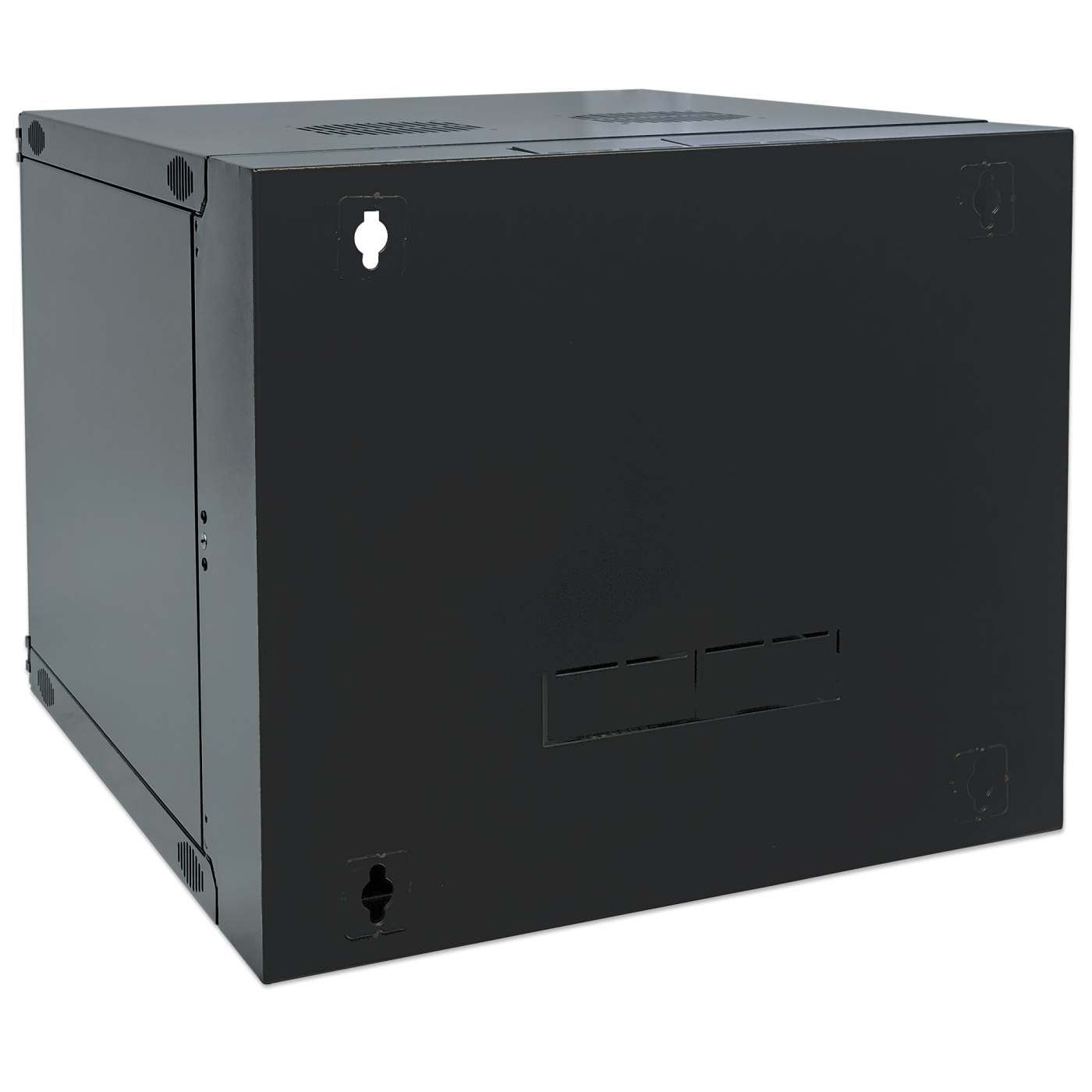 6U 19" Swing Out Wall Mount Network Cabinet, 600 mm (23.6 in.) Depth, Black Image 5