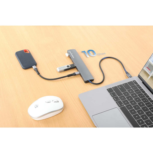 7-Port 10G/5G USB-C / USB-A Hub 4+3 with Power Delivery Image 2