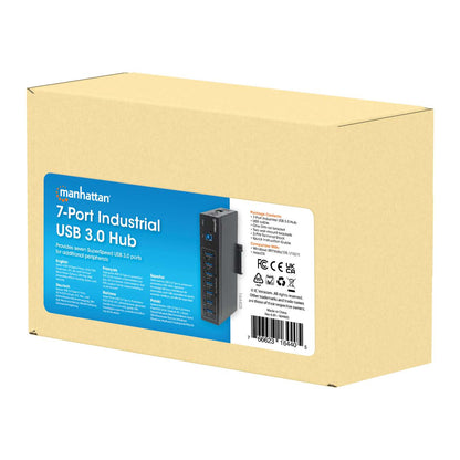 7-Port Industrial USB 3.0 Hub Packaging Image 2