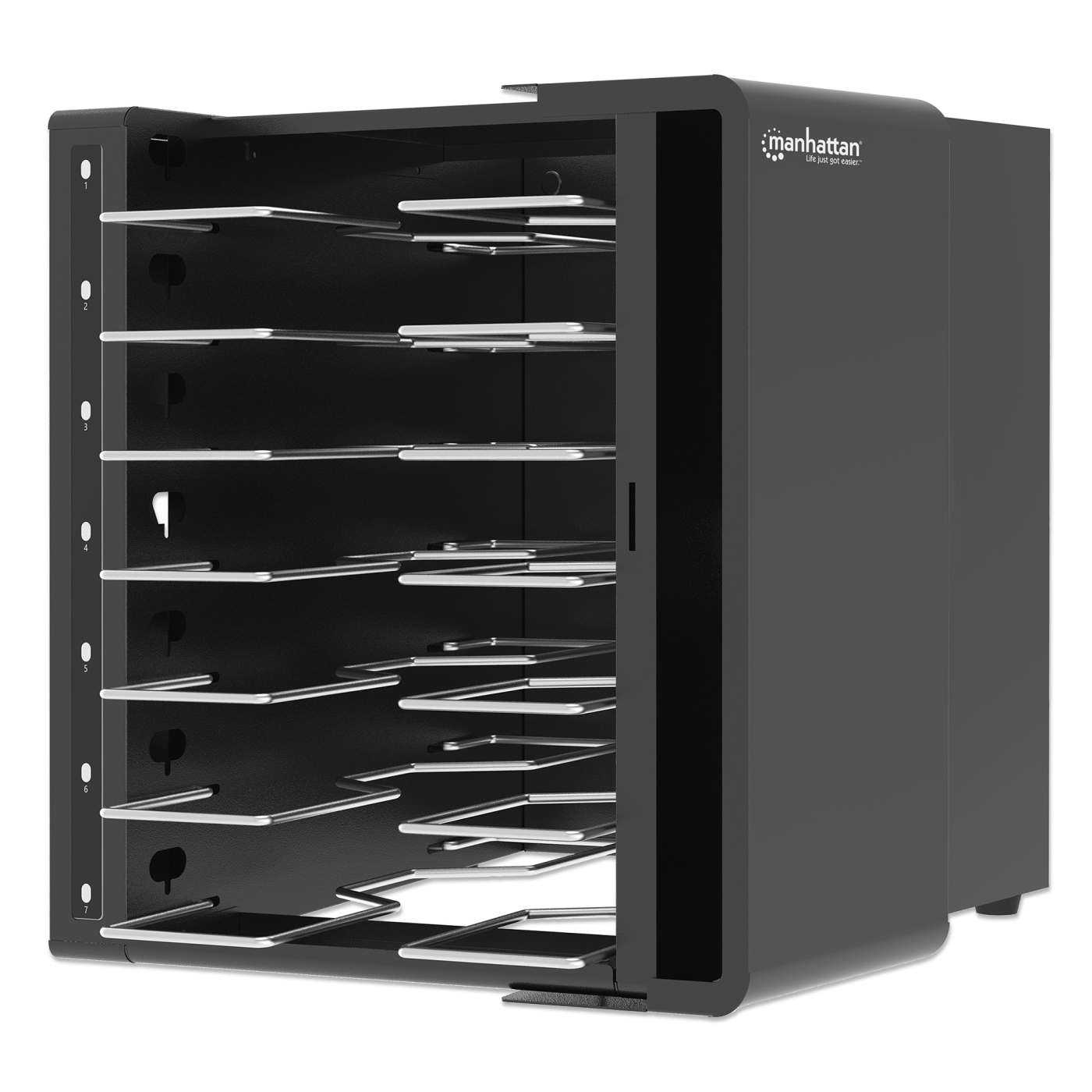 7-Port USB-C Desktop Charging Cabinet - 315 W Image 4