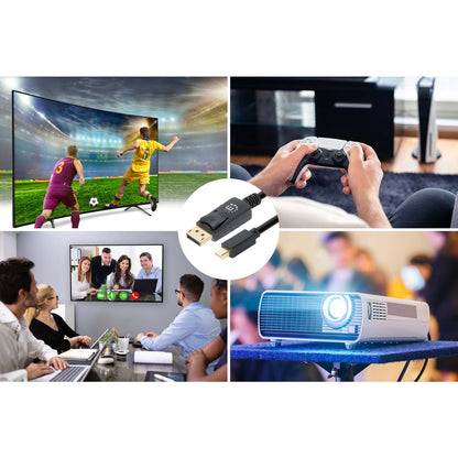 8K@60Hz Mini DisplayPort to DisplayPort 1.4 Cable, 3 m (10 ft.) Image 5