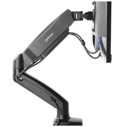 Aluminum Gas Spring Single Monitor Desk Mount Image 6