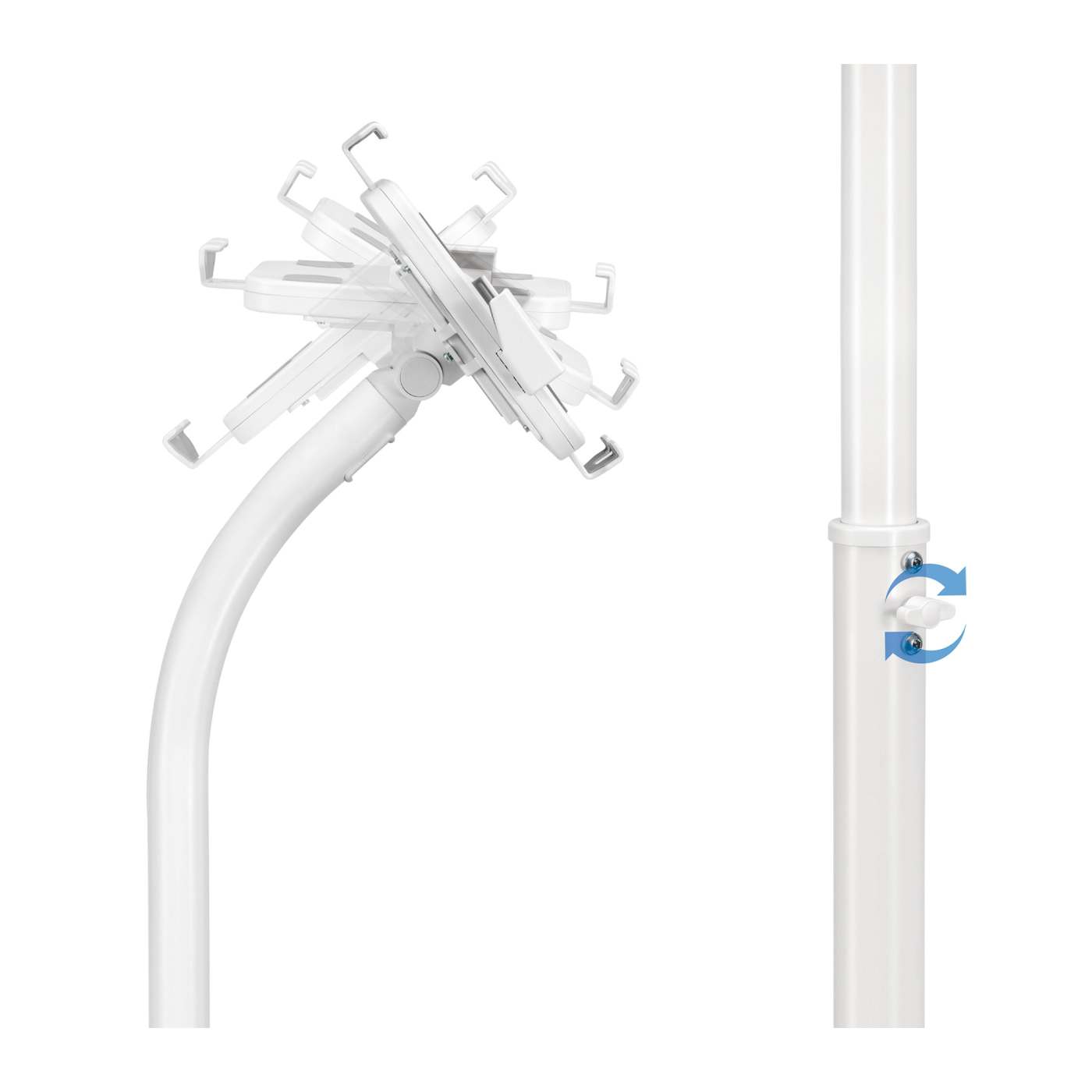 Anti-Theft Kiosk Floor Stand for Tablet and iPad Image 6
