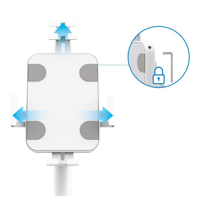 Anti-Theft Kiosk Floor Stand for Tablet and iPad Image 10