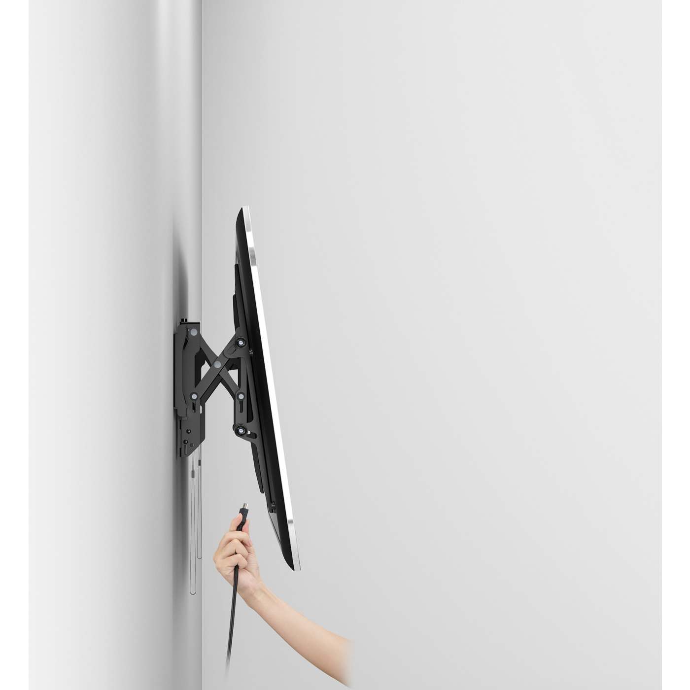 Anti-Theft Tilting TV Wall Mount with Extension Image 4