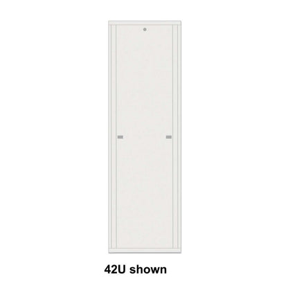 Basic 19" Network Cabinet, 42U, 800 (D) x 600 (W) x 2033 (H) mm, Gray Image 4
