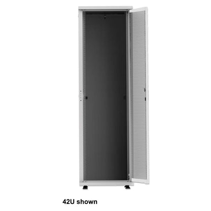 Basic 19" Server Cabinet, 36U, 1000 (D) x 600 (W) x 1766 (H) mm, Gray Image 2