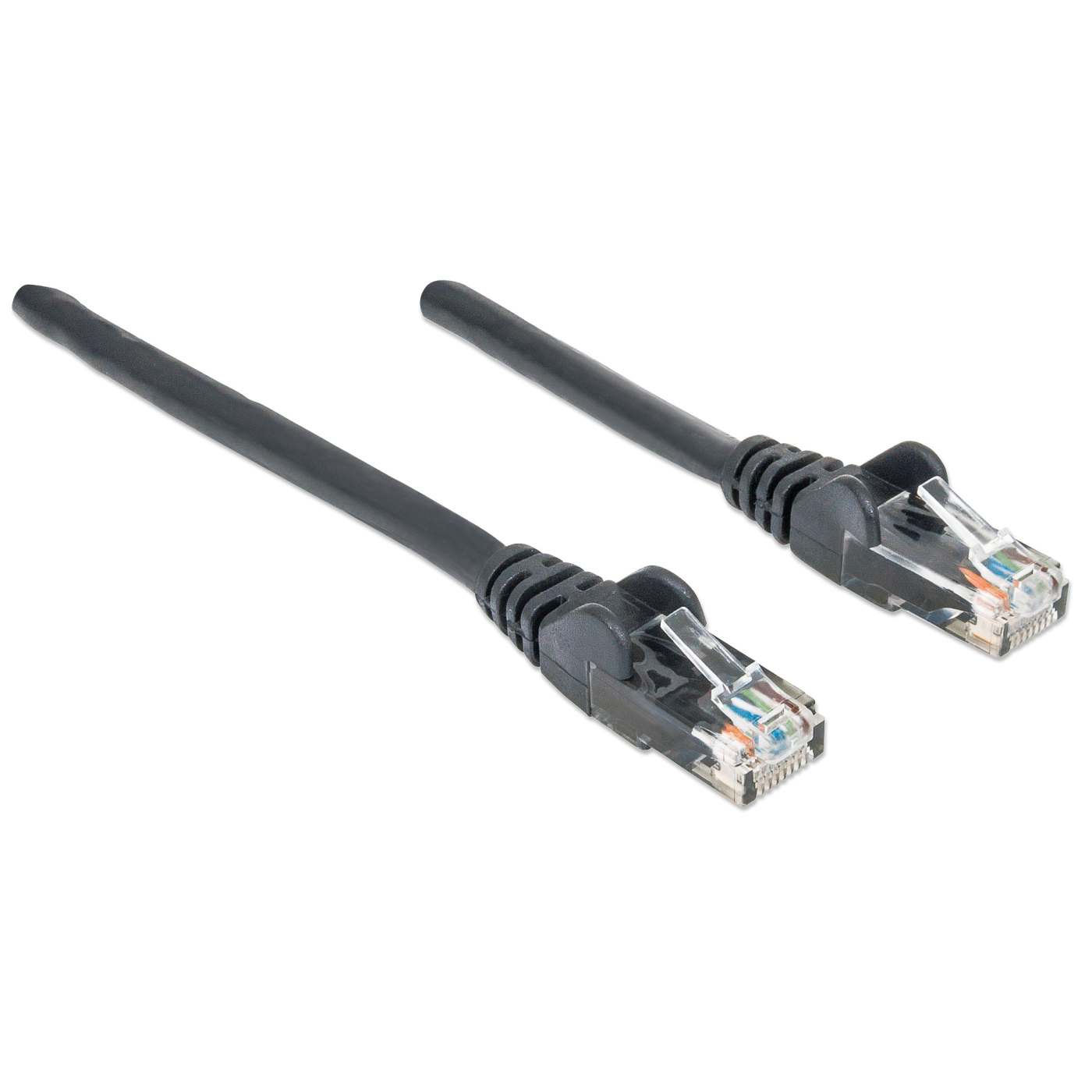 Cat6 U/UTP Network Patch Cable, 0.5 m (1.5 ft.), Black Image 3