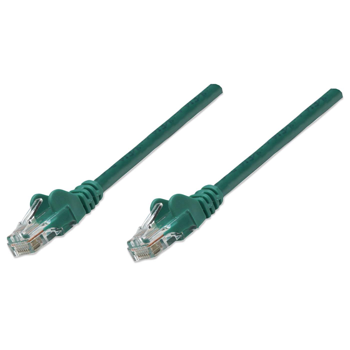 Cat6 U/UTP Network Patch Cable, 0.5 m (1.5 ft.), Green Image 1